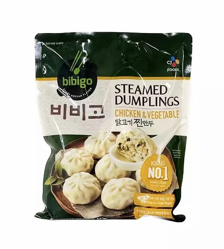 [10253] Bibigo 鸡肉蔬菜蒸包  560g
