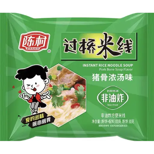 [12105] 陈村  过桥米线 猪骨浓汤味 100g