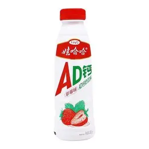 [12151] 娃哈哈 AD钙奶 草莓味  450ml
