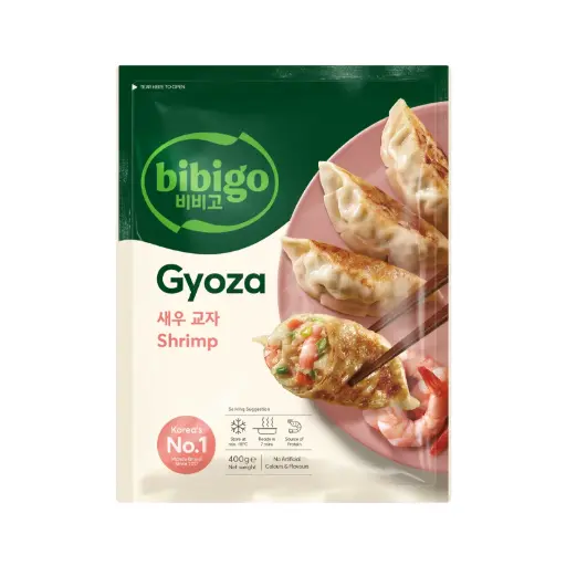 [12164] Bibigo Gyoza mit Garnelenfüllung 400g