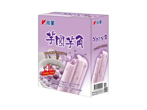 [12165] 小美 芋圆芋头棒冰 4X75g