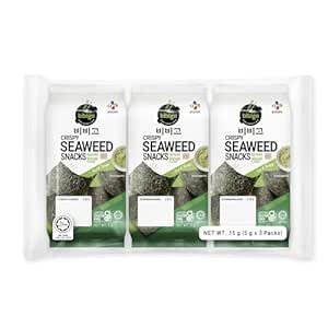 [10324] BIBIGO Seaweed Snack Wasabi 3 x 5g