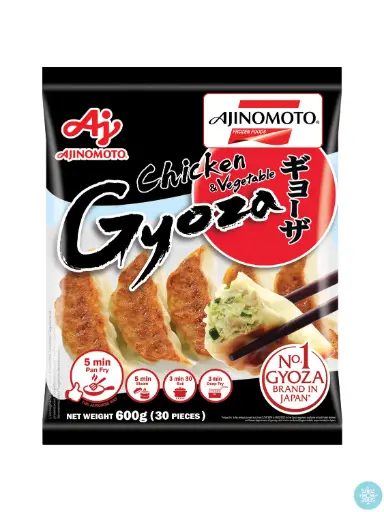 [12214] Ajinomoto Tori Gyoza（Chicken Gyoza nach Japanischer Art） 600g