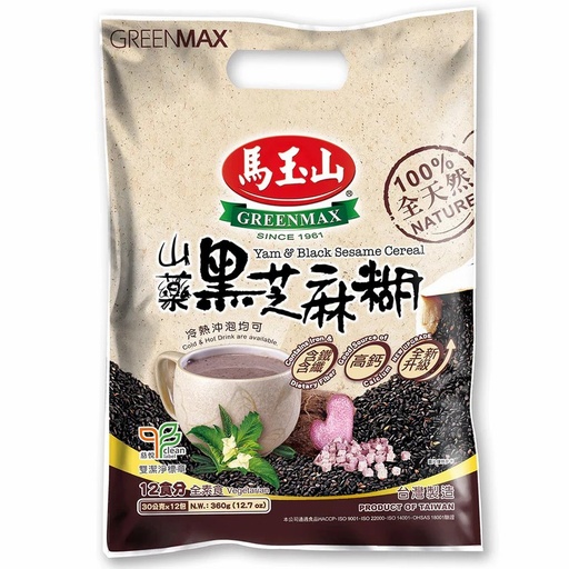 [10326] 马玉山 山药黑芝麻糊 360g