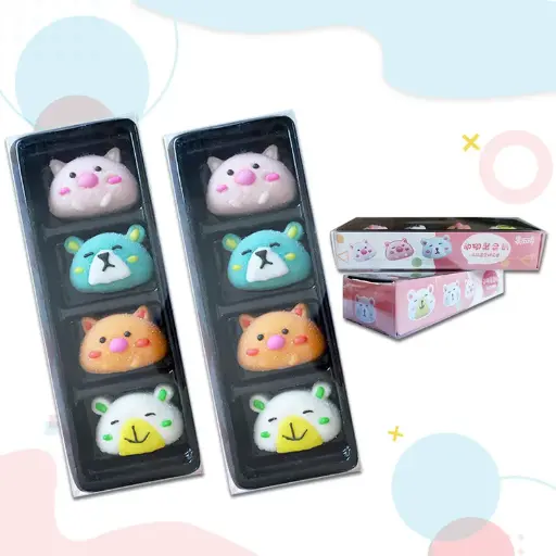 [12240] Glq Marshmallow Animal Party 80g