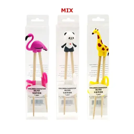 [12271] Shinefarm Essstäbchen Kinder mit Helfer