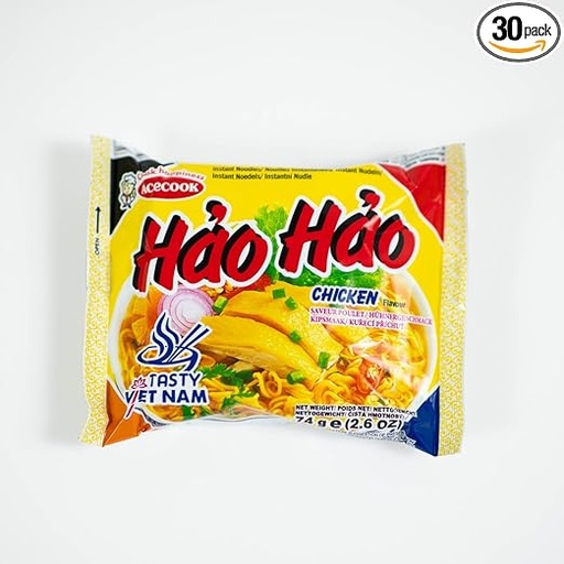[10342] Haohao Instant Noodles Chicken 47g