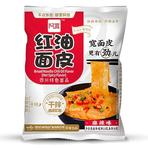 [10350] 白家阿宽红油面皮麻辣味 120g