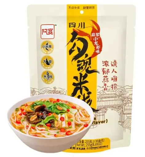 [12309] 白家 勾魂米线 蒜蓉小龙虾味 255g
