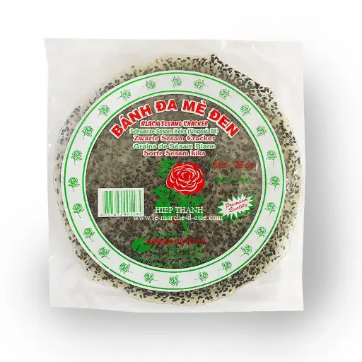 [12321] Schwarzer Sesamkeks Banh Da Me Den 400g