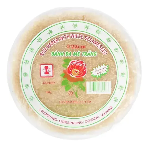 [12322] Weißer Sesamkeks Banh Da Me Trang 400g