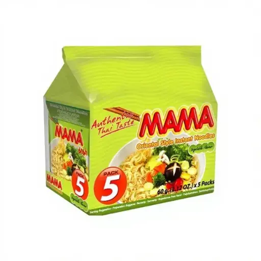 [12341] Mama Instantnudeln Gemüse 5er-Pack Halal 300g