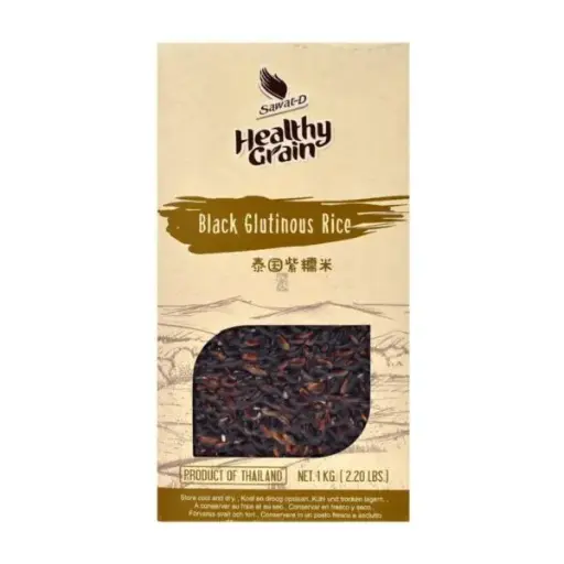 [12344] SAWAT-D Klebreis Schwarz 1kg