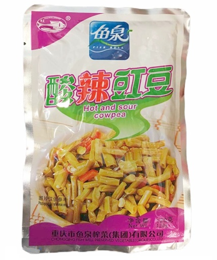 [10371] FISH WELL Schlangenbohnen eingelegt scharf-sauer 120g