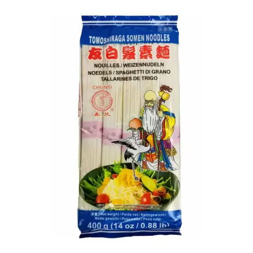 [10381] CHUNSI Tomoshiraga Somen Noodles 400g