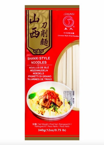 [10382] CHUNSI shaved noodles "shanxi style" 340g