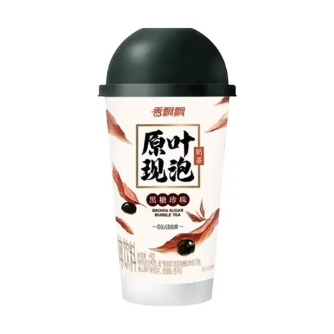 [12387] 香飘飘 原叶现泡奶茶黑糖珍珠 64g
