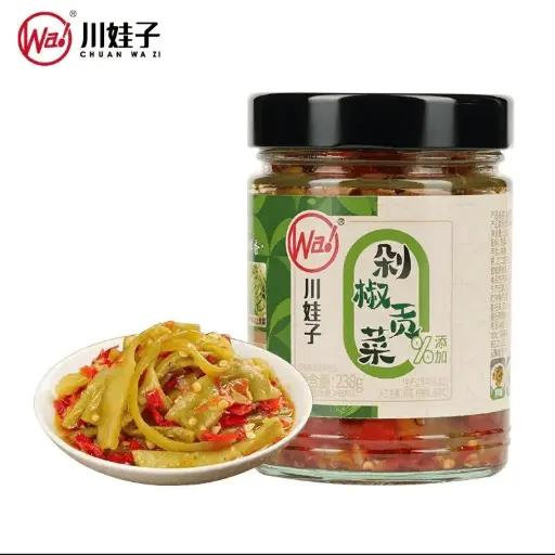 [12388] 川娃子 剁椒贡菜 238g