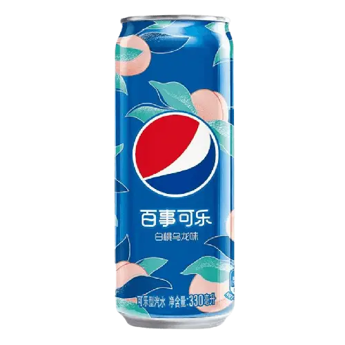 [12392] Pepsi Kola mit Pfirsich Oolong Tee Geschmack 330ml