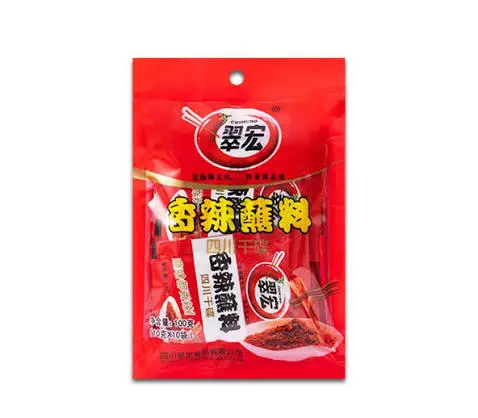 [12394] 翠宏 香辣蘸料 10连包 100g
