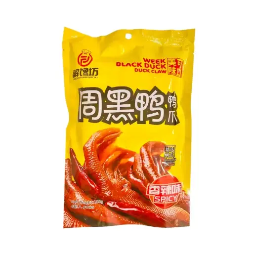 [12398] 解馋坊 周黑鸭 鸭爪 香辣味 105g