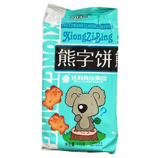 [12522] 达利园 好吃点熊字饼 115g