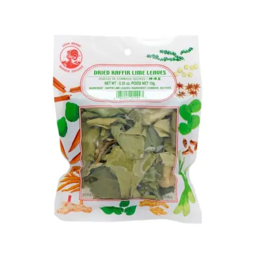 [12551] Cock Dried Kaffir Lime Leaves 10g