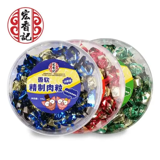 [12577] 宏香记 香软精致肉粒 香辣味 108g