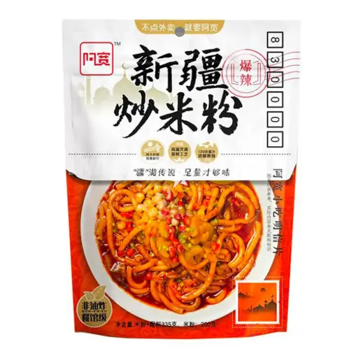 [12579] Xinjiang Stir-Fried Rice Noodles Extra Spicy 325g