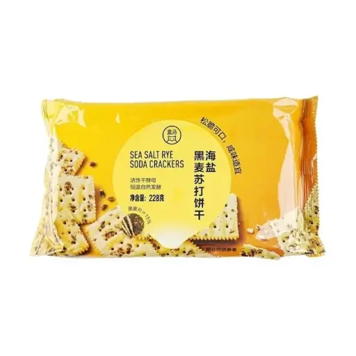 [12581] Sea Salt Rye Soda Crackers 228g