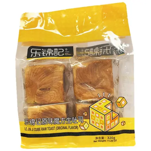 [12593] Lejinji Original Flavor Cube Toast 320g