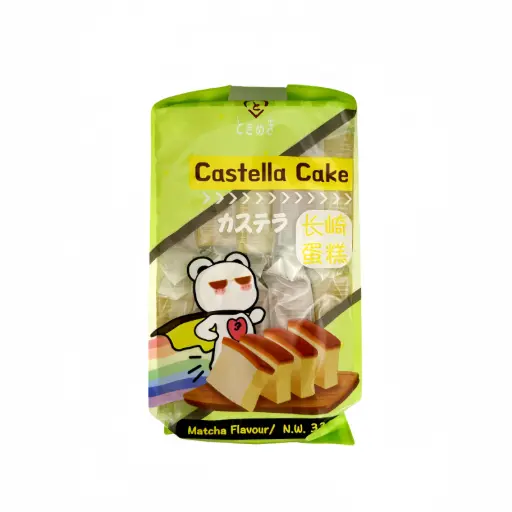 [12604] Tokimeki Matcha Castella Cake 330g
