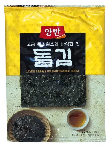 [12623] 韩国海苔片 20g