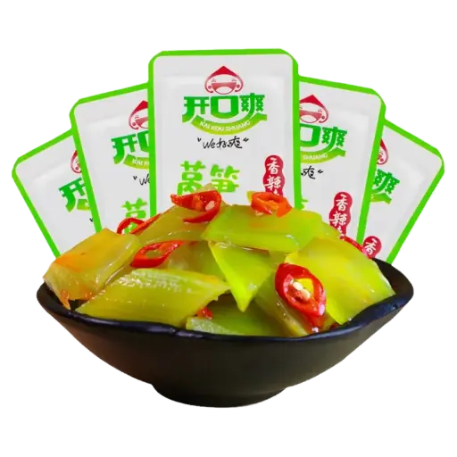 [12659] Spicy Pickled Stem Lettuce 22g