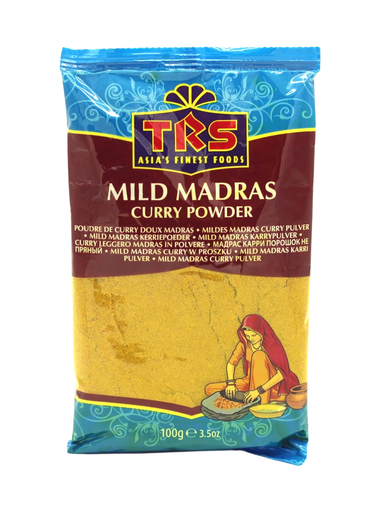 [12677] Madras Currypulver Mild 100g