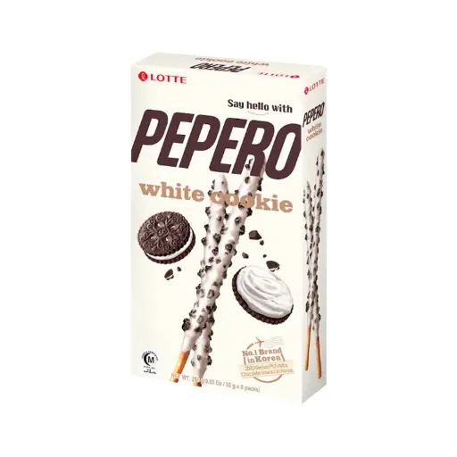 [12683] Lotte Pepero 白巧饼干味 32g