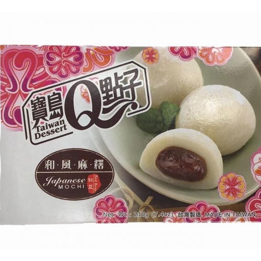[10468] 宝岛Q点子 和风麻薯红豆 210g