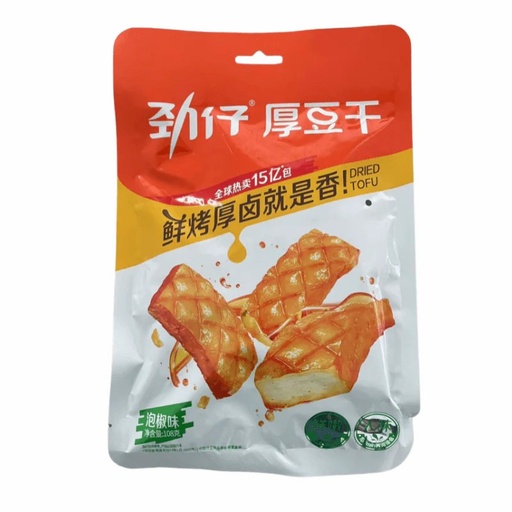 [10470] 劲仔 厚豆干 泡椒 108g