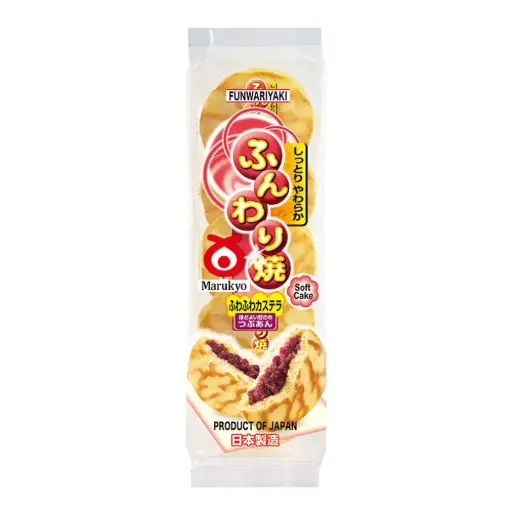 [12725] Funwariyaki Japanisches Pfannkuhen mit roten Bohnen 280g