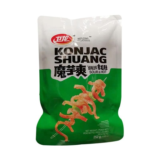 [10474] Konjac mit sauer-scharfer geschmack 252g
