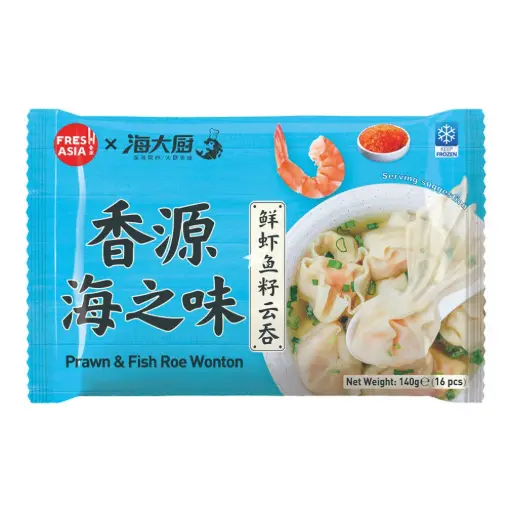 [12751] Wontons mit Garnelen & Fischrogen 140g