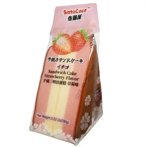 [12785] 佐藤屋  手烧三明治蛋糕草莓味 100g