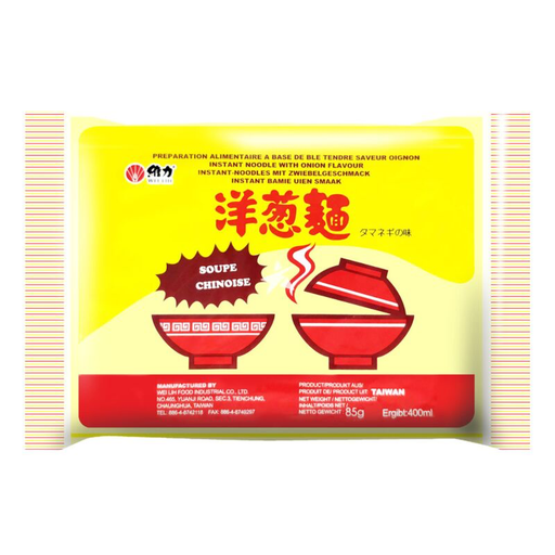 [12804] 维力 洋葱面 85g