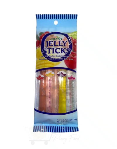 [12806] Gelee Stäbchen Frucht Mix 100g