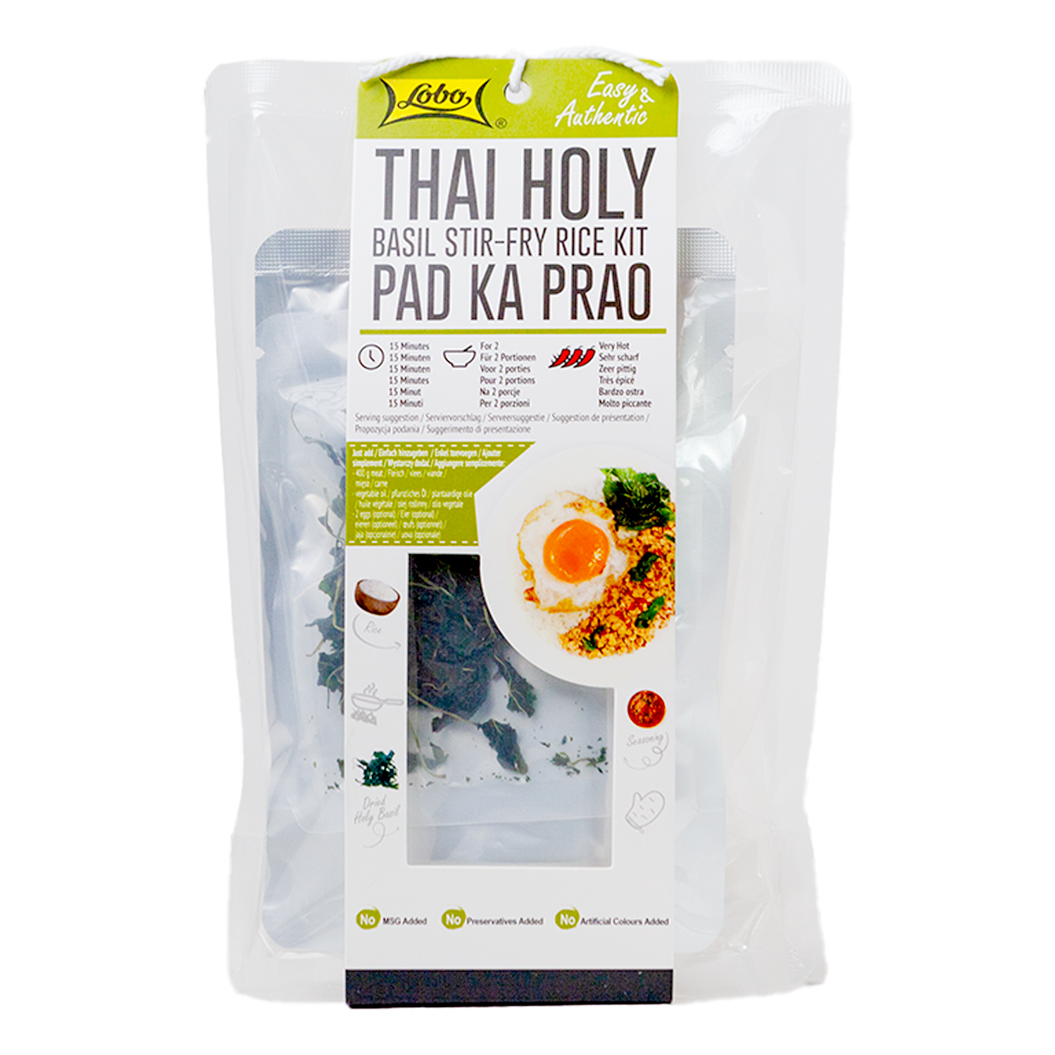 [10506] Lobo Cooking Set for Thai Holy Basil 322g