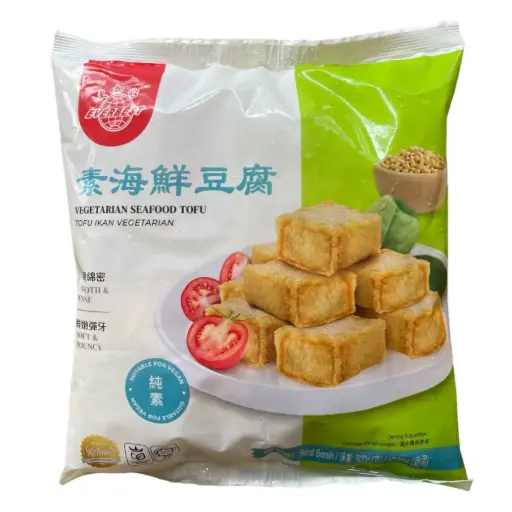 [12856] Tofu mit Meeresfrüchtegeschmack 500g