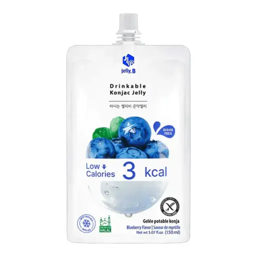 [12905] Konjak Gelee Blaubeere 150ml