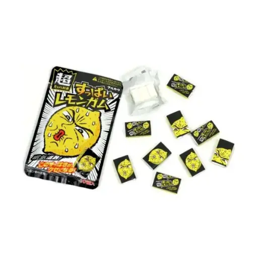 [12910] Marukawa 超酸柠檬味口香糖 45g