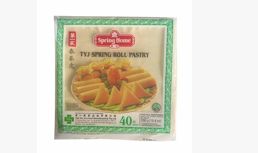 [10528] 第一家春卷皮张绿 550g