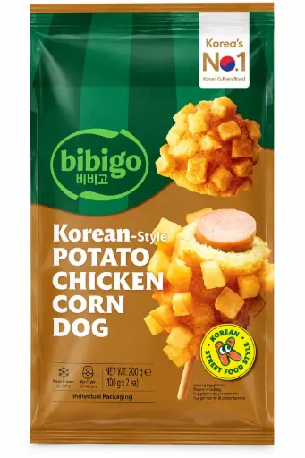 [12949] Bibigo 韩式鸡肉土豆玉米热狗 200g